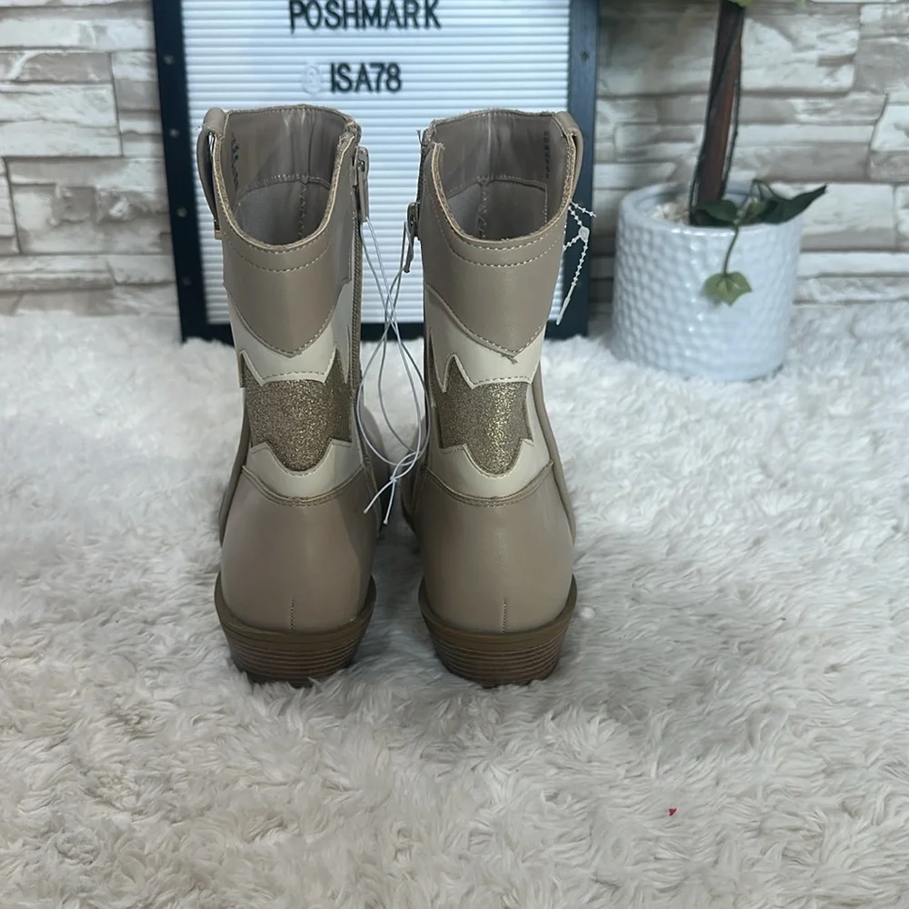 Jessica Simpson Girls Cowgirls Glitter Boots